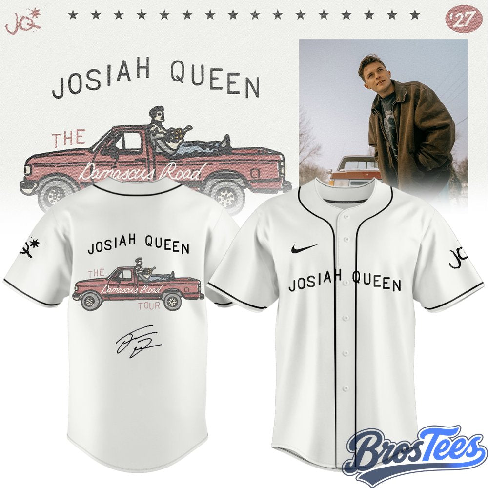 Josiah Queen “Damascus Road Tour” 2027 Baseball Jersey