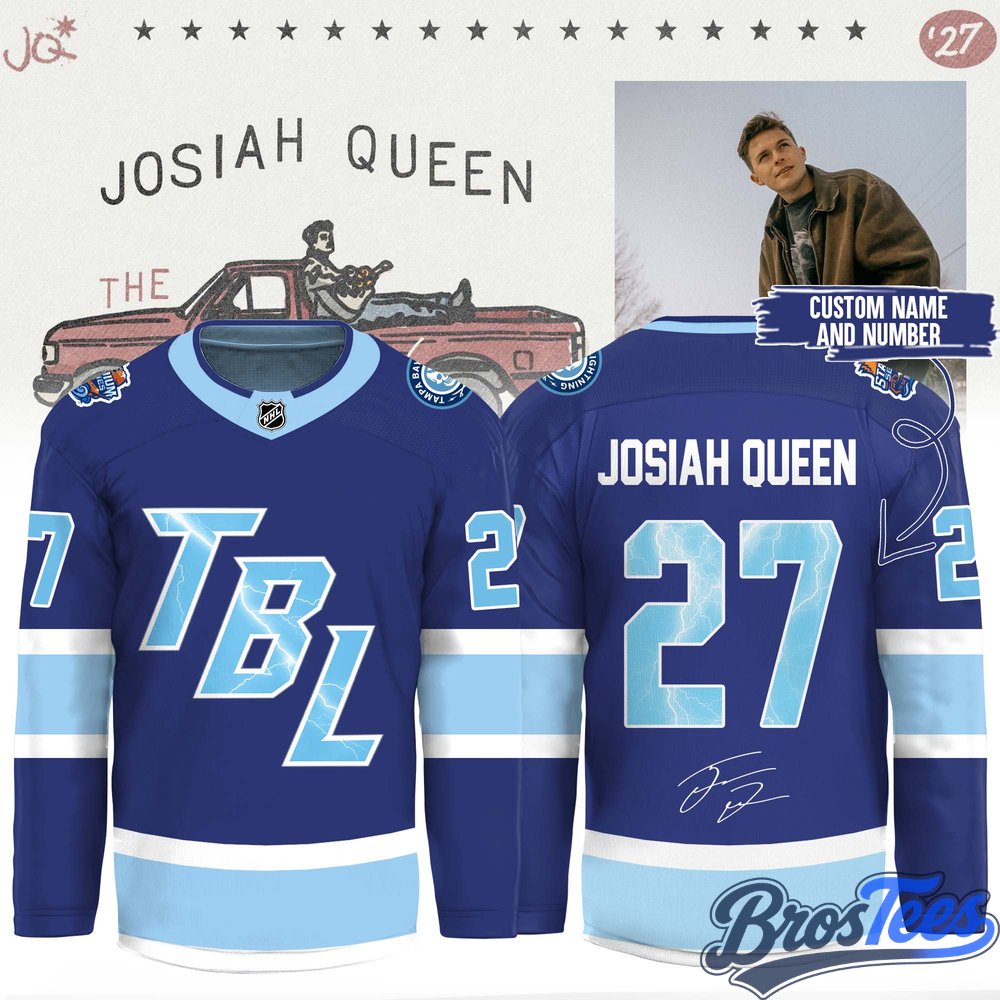 Josiah Queen “Damascus Road Tour” 2027 Custom Hockey Jersey