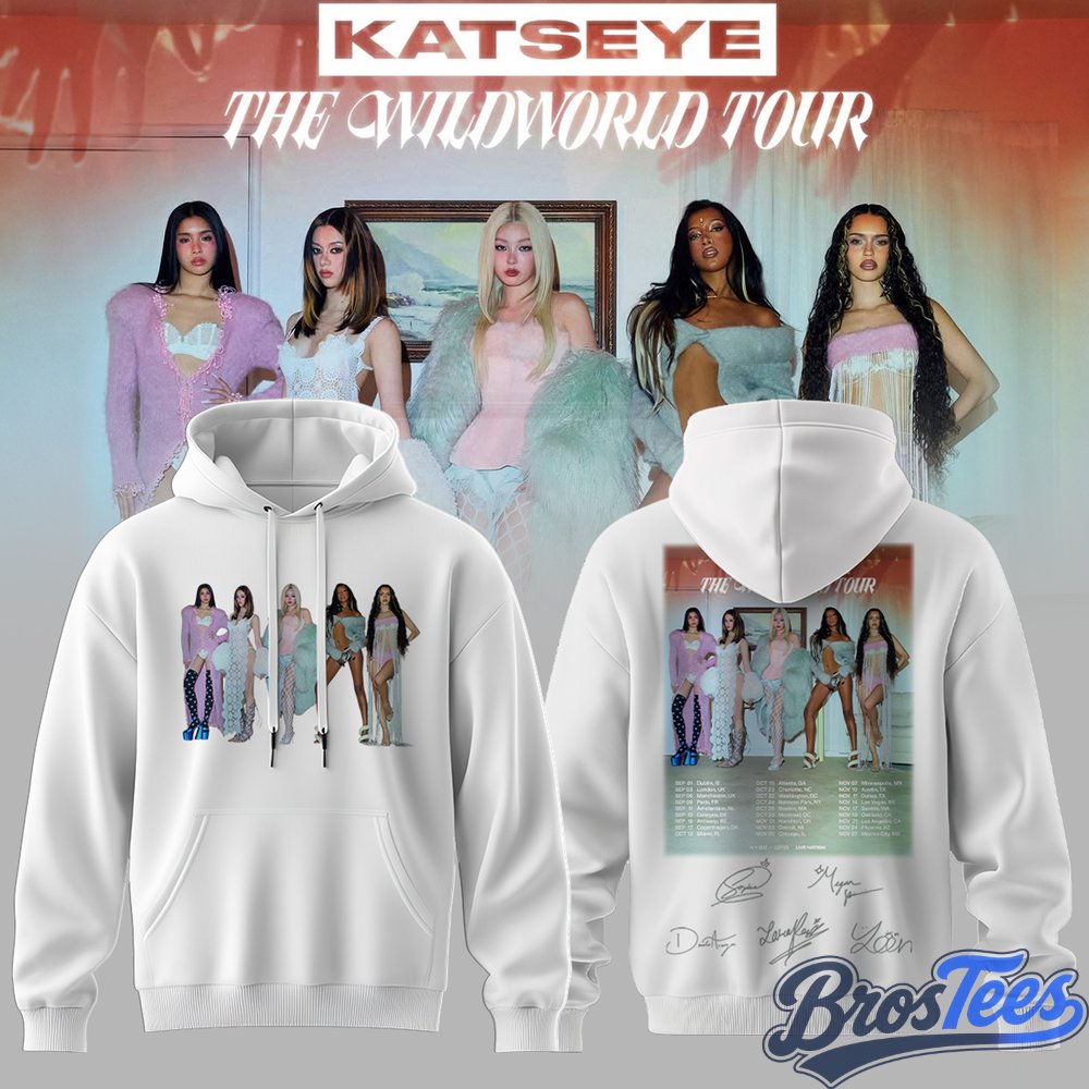 KATSEYE The Wildworld Tour Signed Hoodie