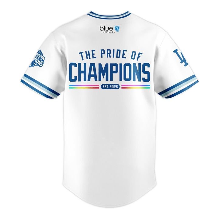 LA Dodgers 2026 LGBTQ+ Pride Night Jersey
