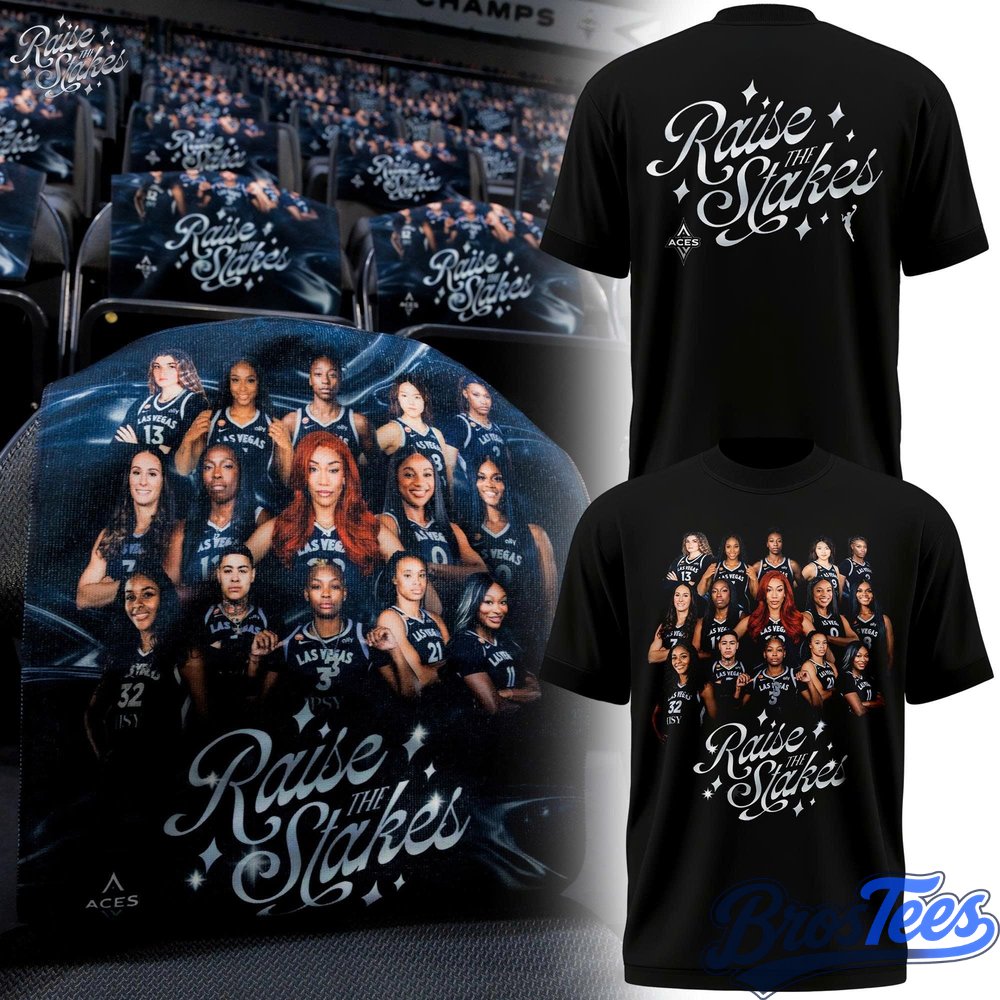 Las Vegas Aces Raise The Stakes T-Shirt