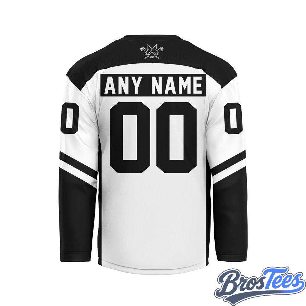 Las Vegas Desert Dogs White Custom Hockey Jersey