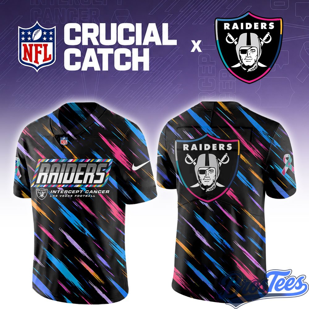 Las Vegas Raiders 2026 Crucial Catch Special Football Jersey