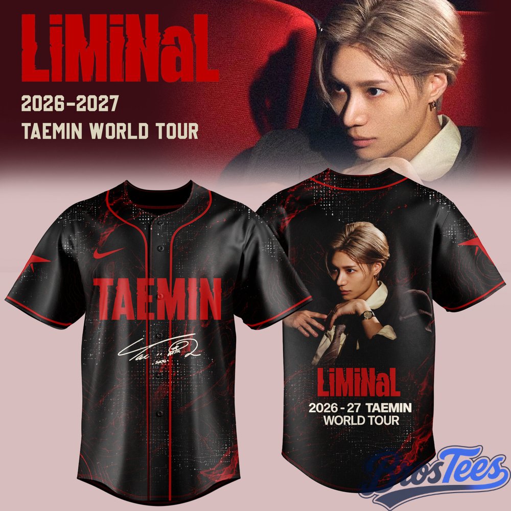 LiMiNaL 2026–27 TAEMIN World Tour UK & Europe Baseball Jersey