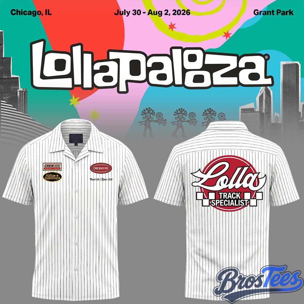 Lollapalooza Lolla Fes Hawaiian Shirt