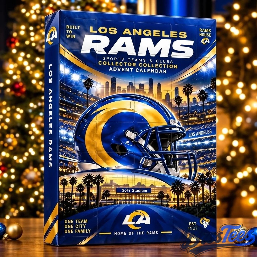 Los Angeles Rams 2026 Advent Calendar One Team One City Christmas