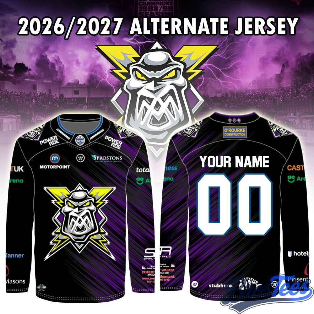 Manchester Storm 2026-27 Personalized Alternate Jersey