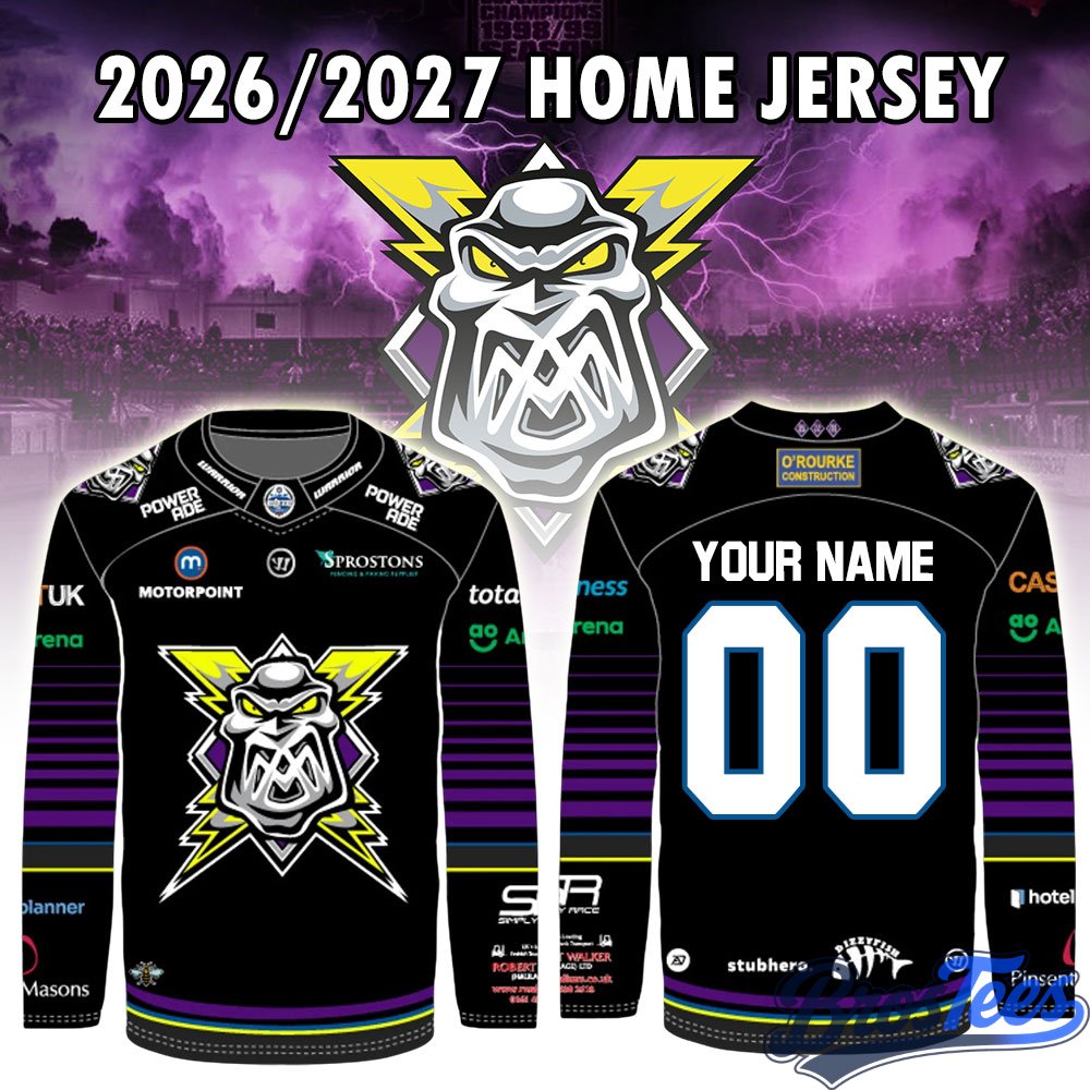 Manchester Storm 2026-27 Personalized Home Jersey