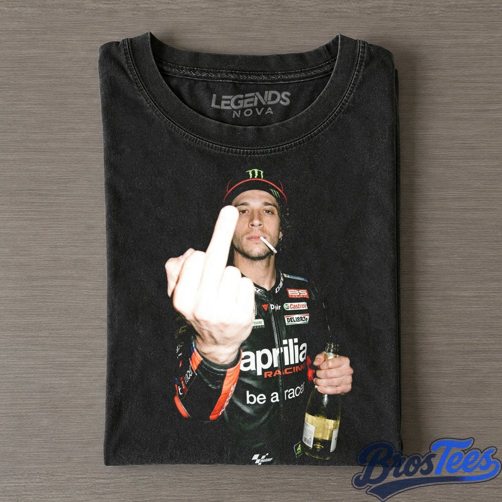 Marco Bezzecchi #72 Moto GP Middle Finger Tee