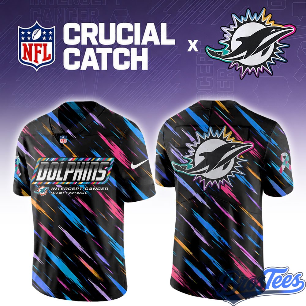 Miami Dolphins 2026 Crucial Catch Special Football Jersey