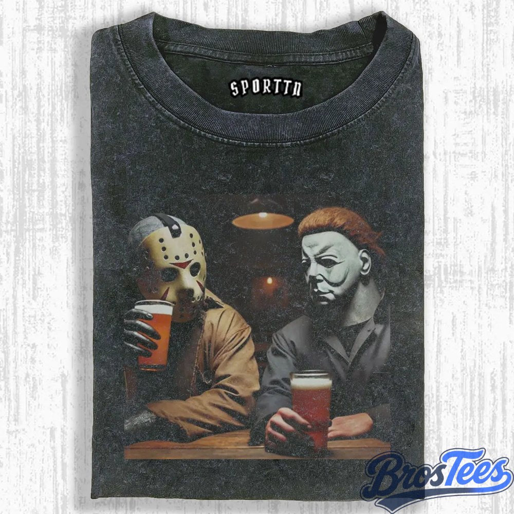 Michael Myers & Jason Coffee Break Tee