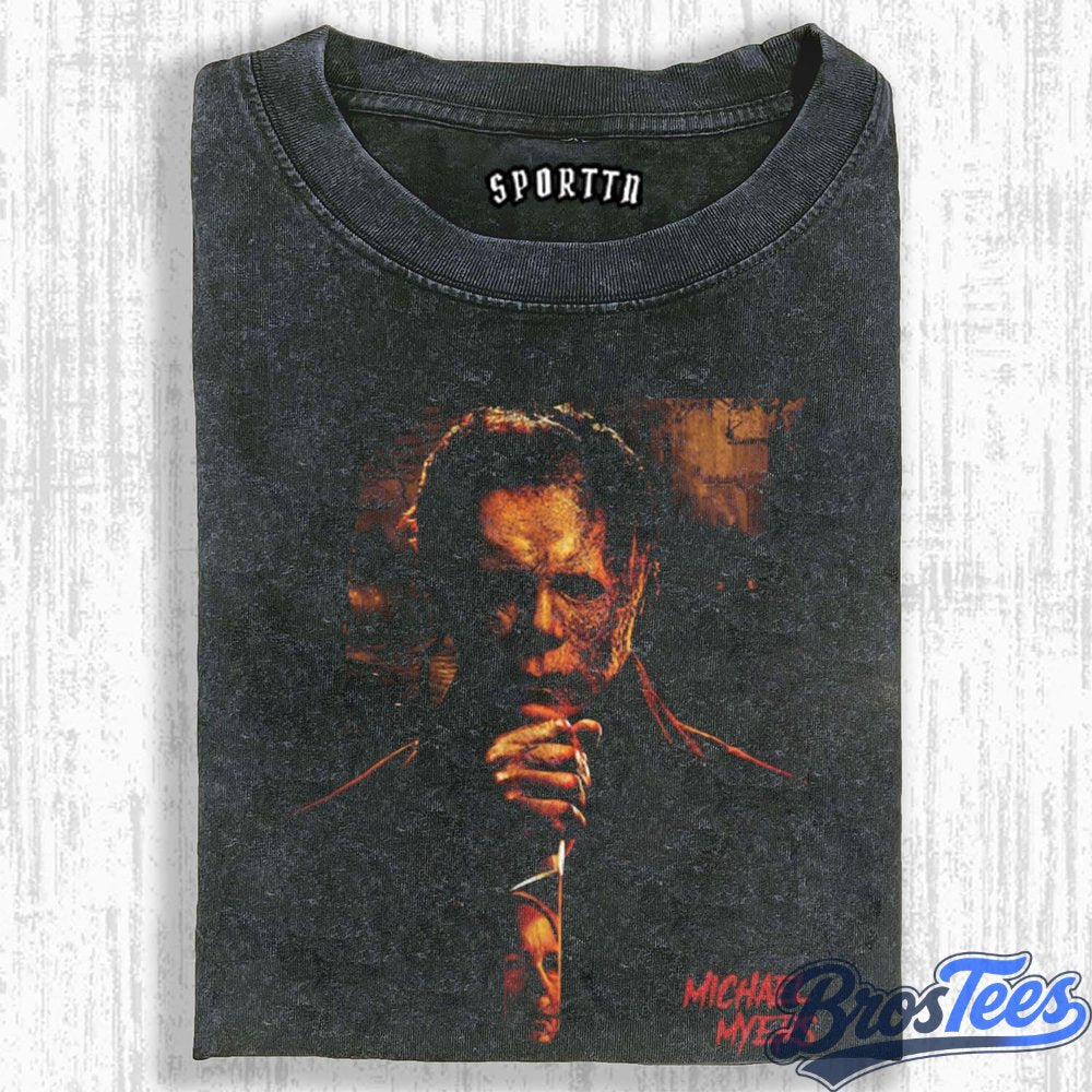Michael Myers Knife Pose Tee