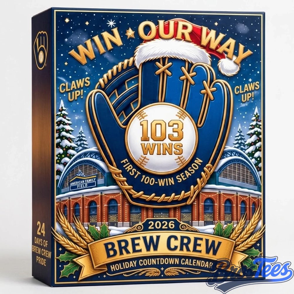 Milwaukee Brewers Brew Crew Holiday Advent Calendar 2026