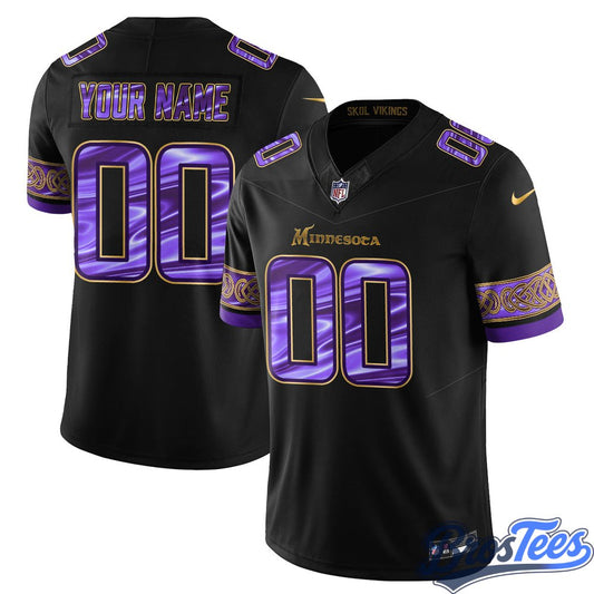 Minnesota Vikings Fangear Edition Custom Football Jersey