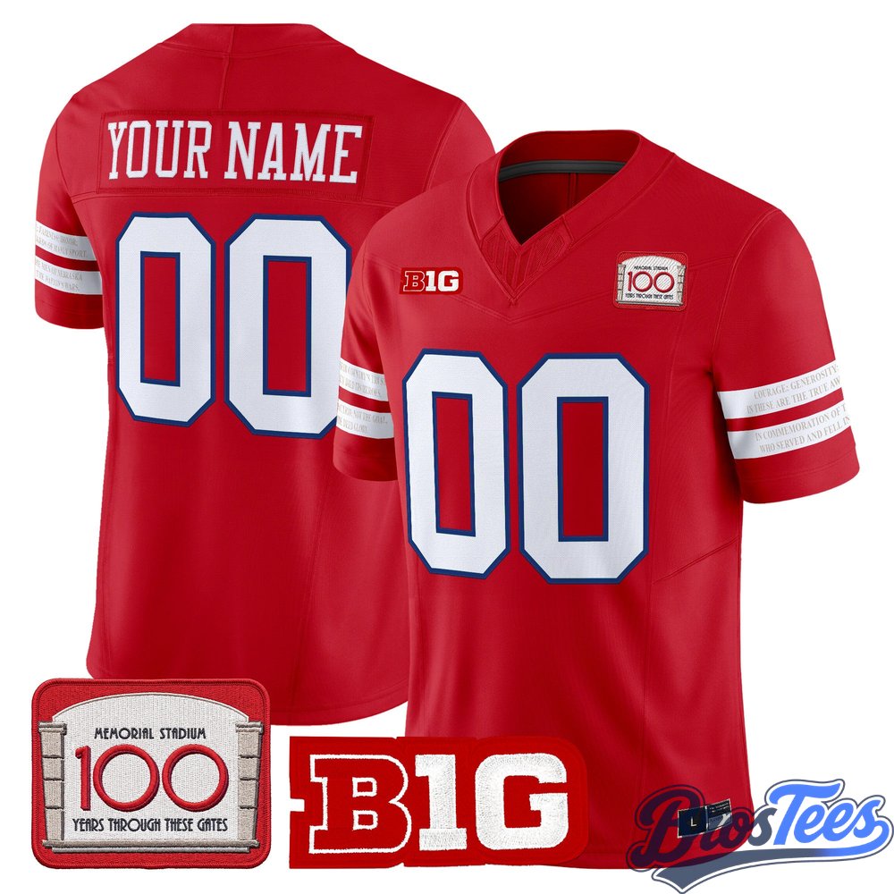 NEB Memorial Stadium 100th Anniversary Vapor Limited Jersey – BrosTees