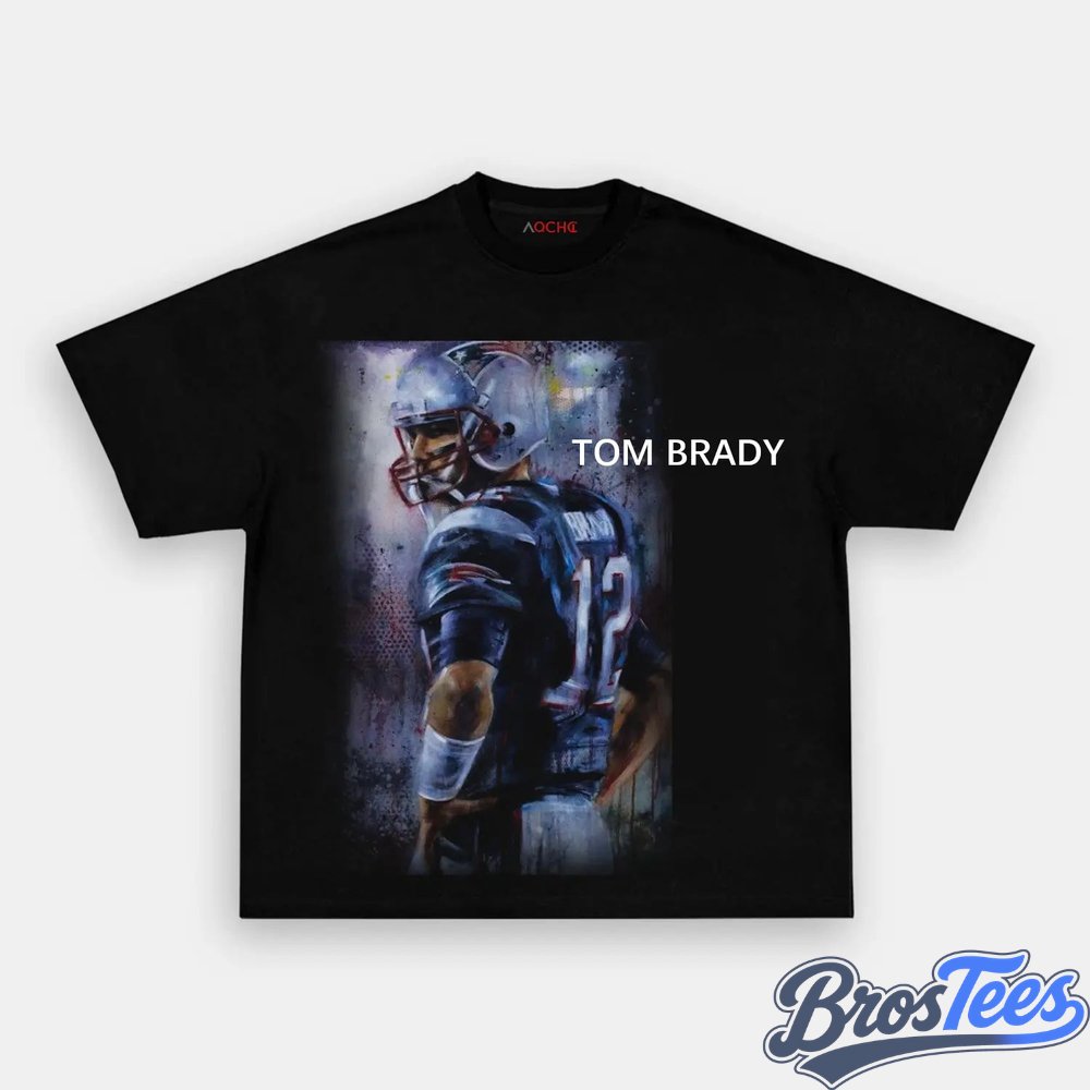 NFL Tom Brady Career Collage Tee