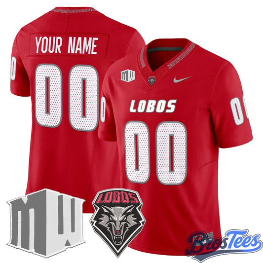 New Mexico Lobos 2026 Custom Jersey
