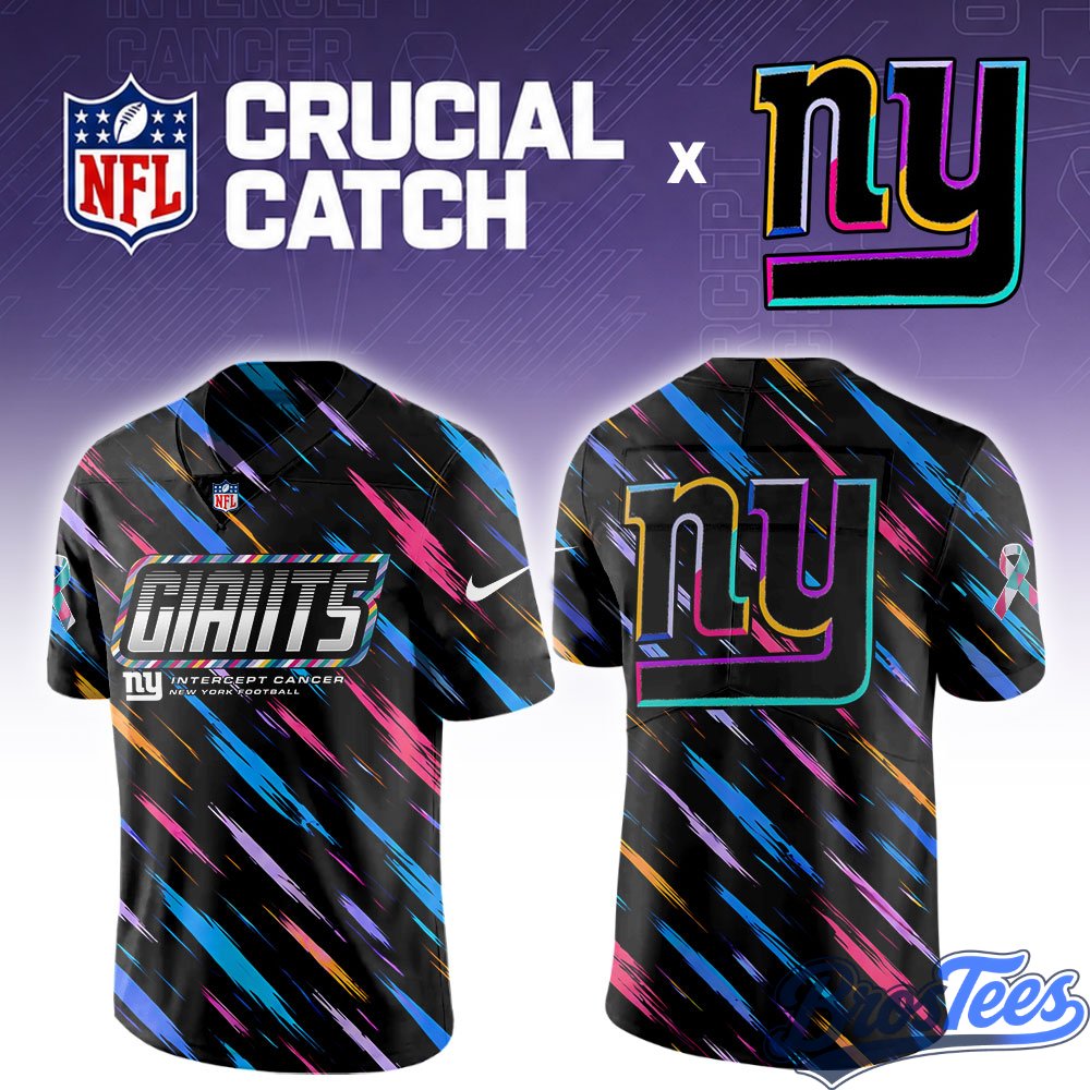 New York Giants 2026 Crucial Catch Special Football Jersey