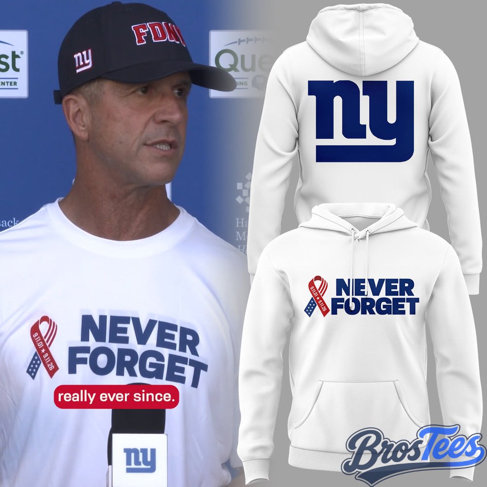 New York Giants Never Forget Hoodie