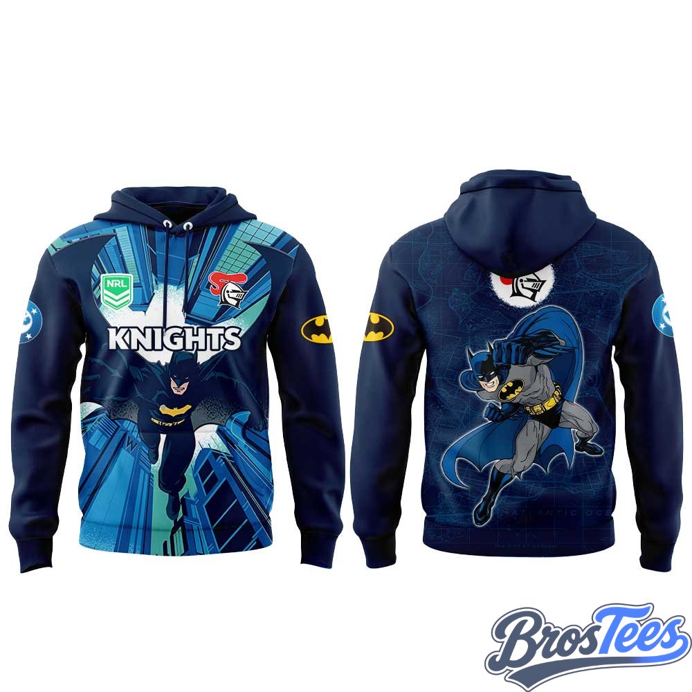 Newcastle Knights x 2026 Batman Superhero Hoodie
