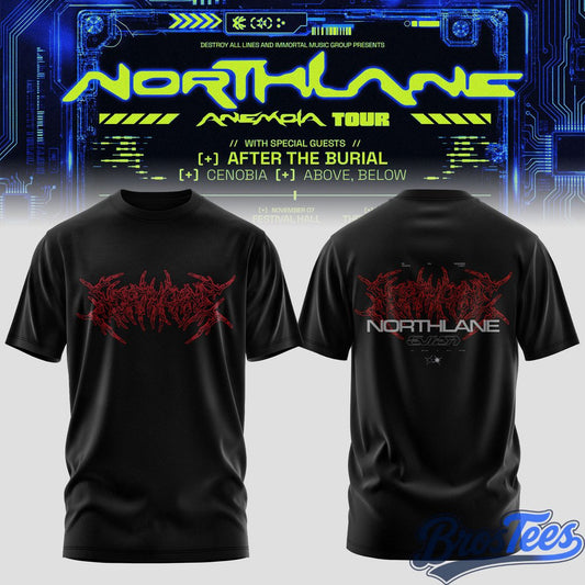 Northlane The Anemoia Tour 2026 Limited T-Shirt