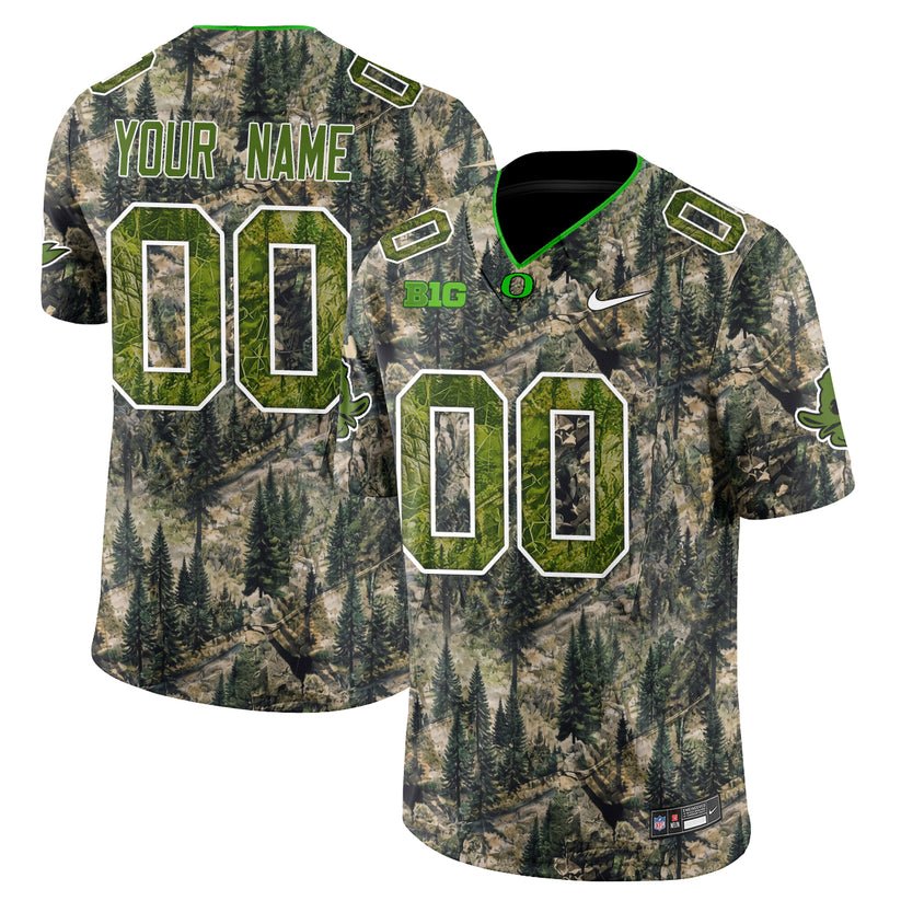 Oregon Ducks Camouflage 2026 Edition Custom Jersey