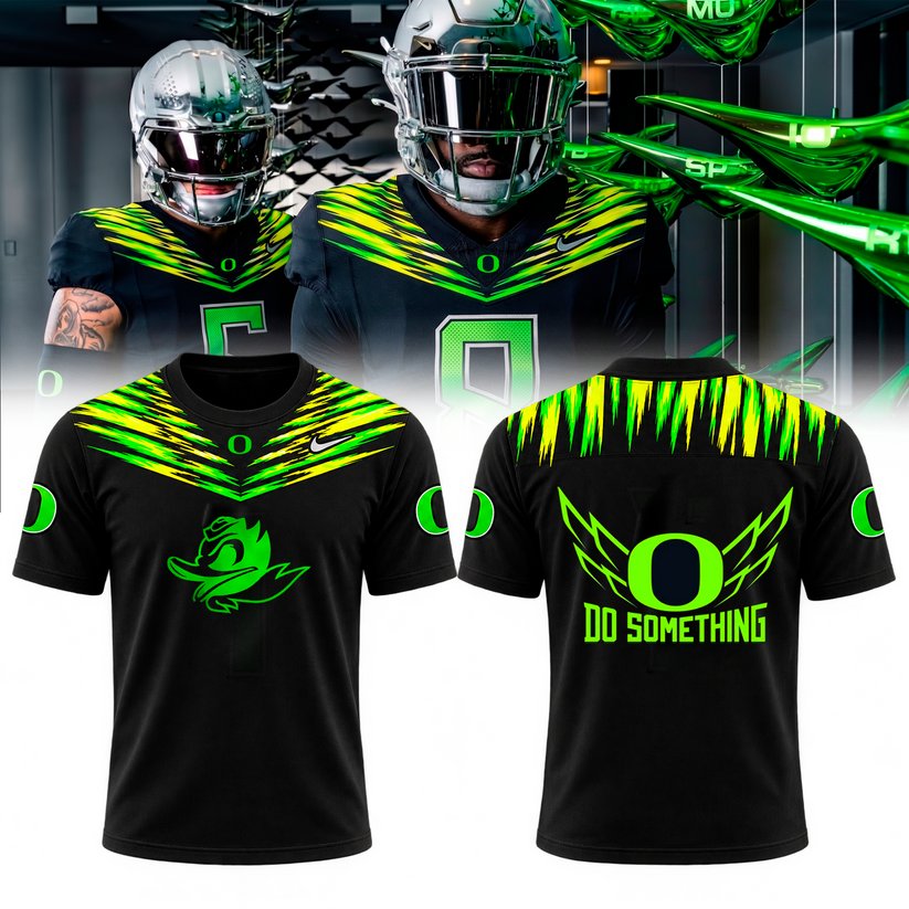 Oregon Ducks Go Ducks - Black Uniforms 2026 Limited Edition Football Jersey
