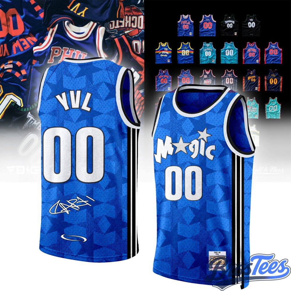 Orlando Magic Playboi Carti x M&N Hardwood Classics Jersey Custom