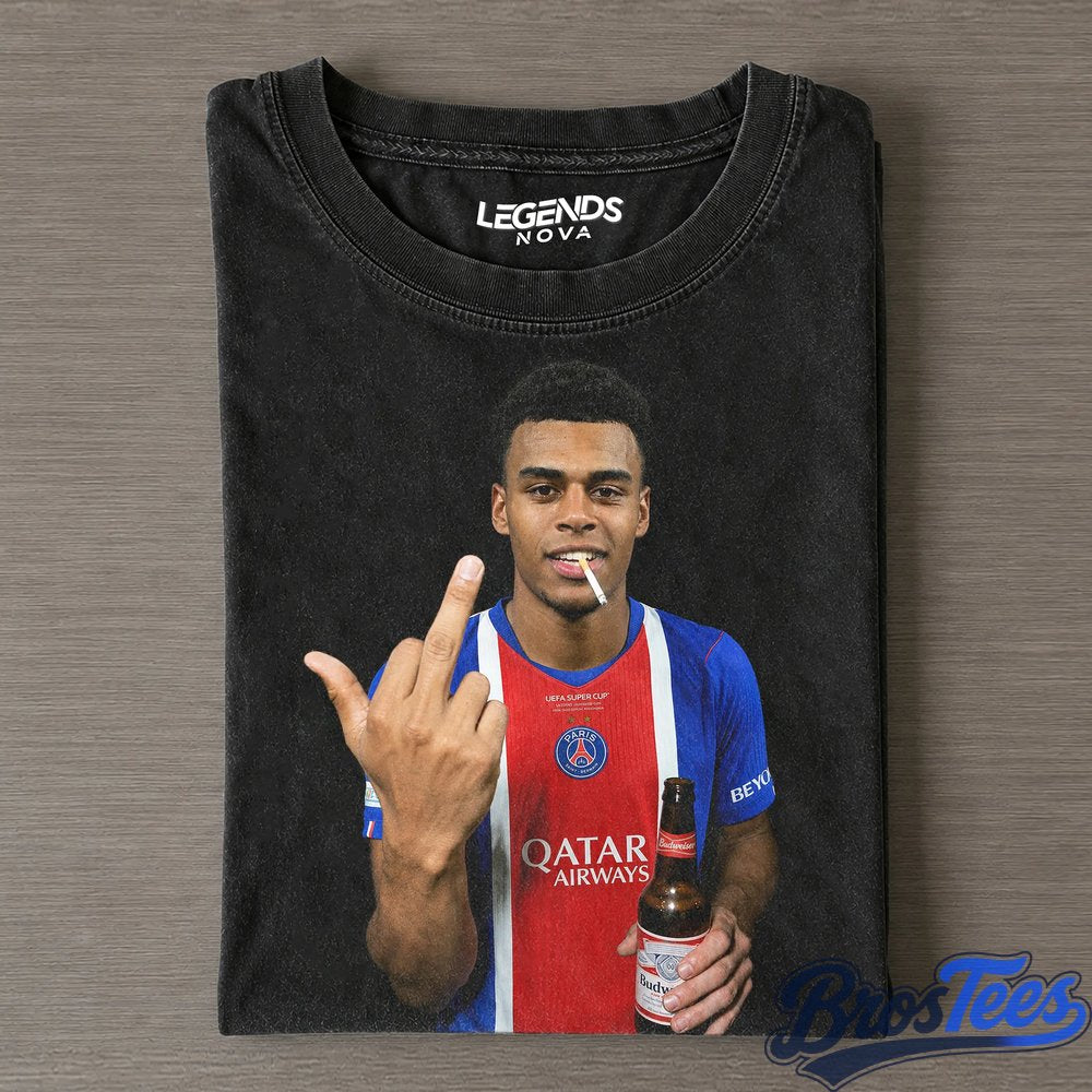 PSG Désiré Doué Drunk & Smoke Tee