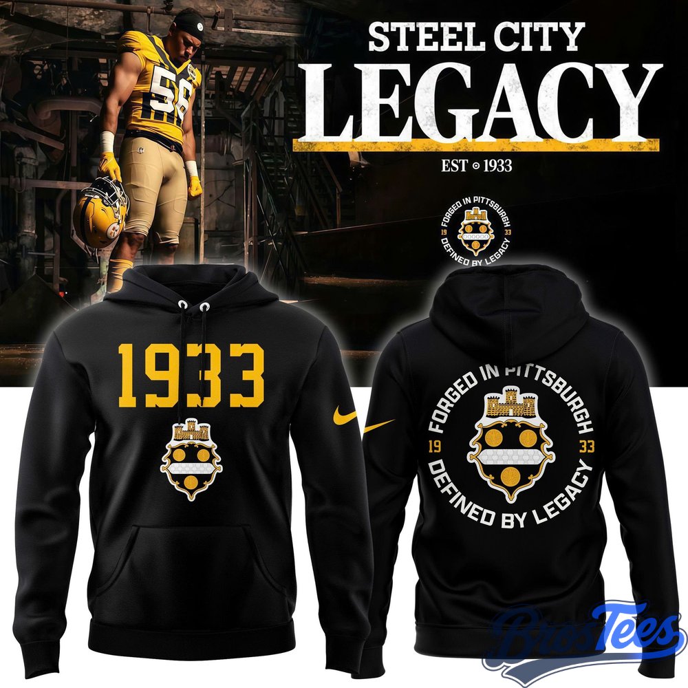 Pittsburgh Steelers 1933 Steel City Legacy Hoodie