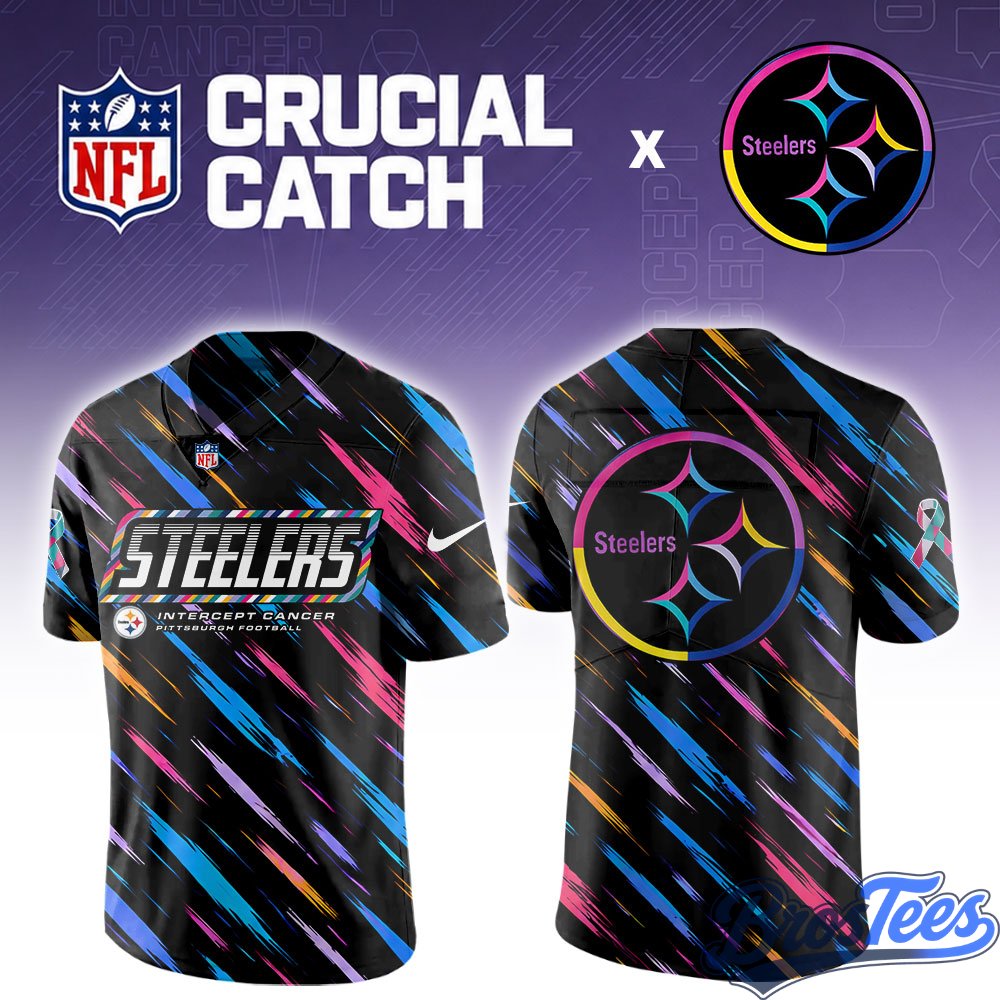 Pittsburgh Steelers 2026 Crucial Catch Special Football Jersey