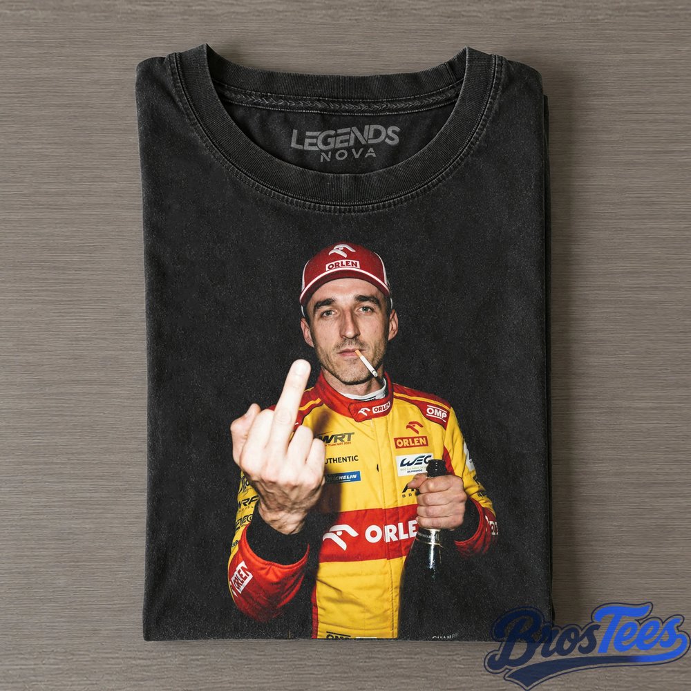 Robert Kubica|WEC Middle Finger Tee