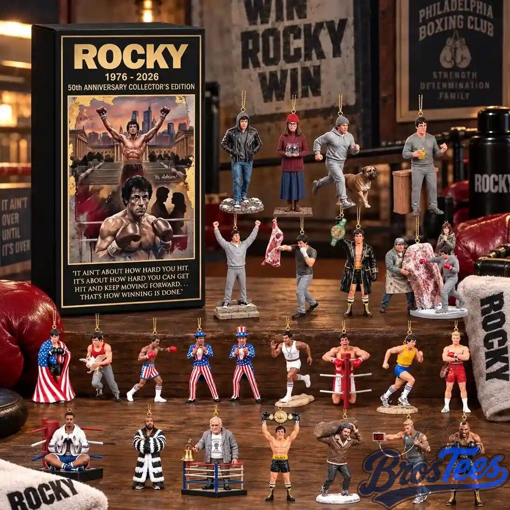 Rocky 50th Anniversary Collector’s Edition Advent Calendar - 24 Days Countdown Gifts