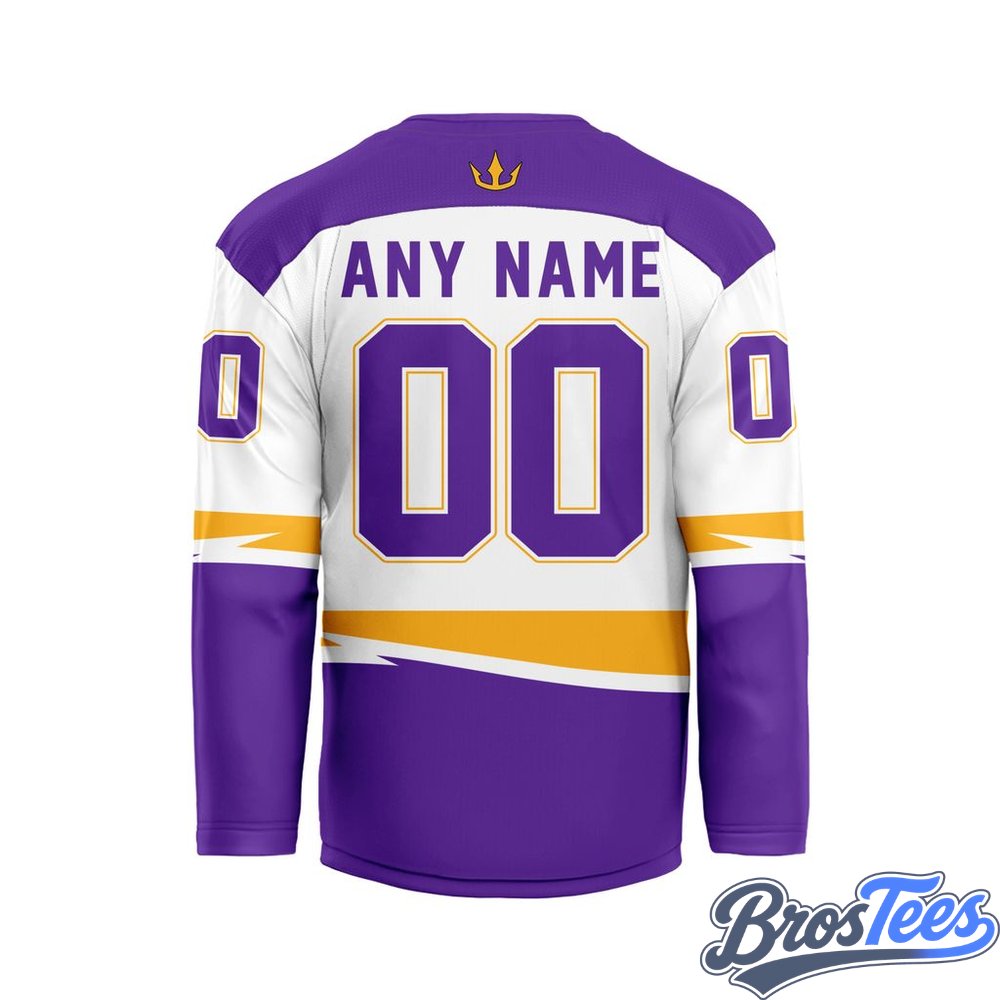 San Diego Seals White Custom Hockey Jersey