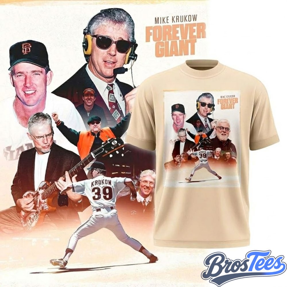 San Francisco Giants Mike Krukow Forever Giant Tribute T-Shirt