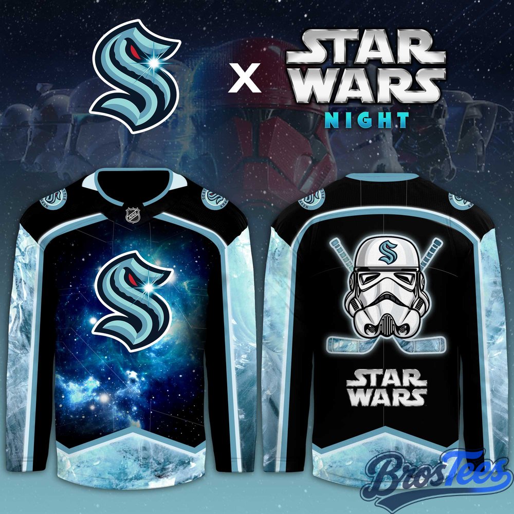 Seattle Kraken Star Wars Night Hockey Jersey