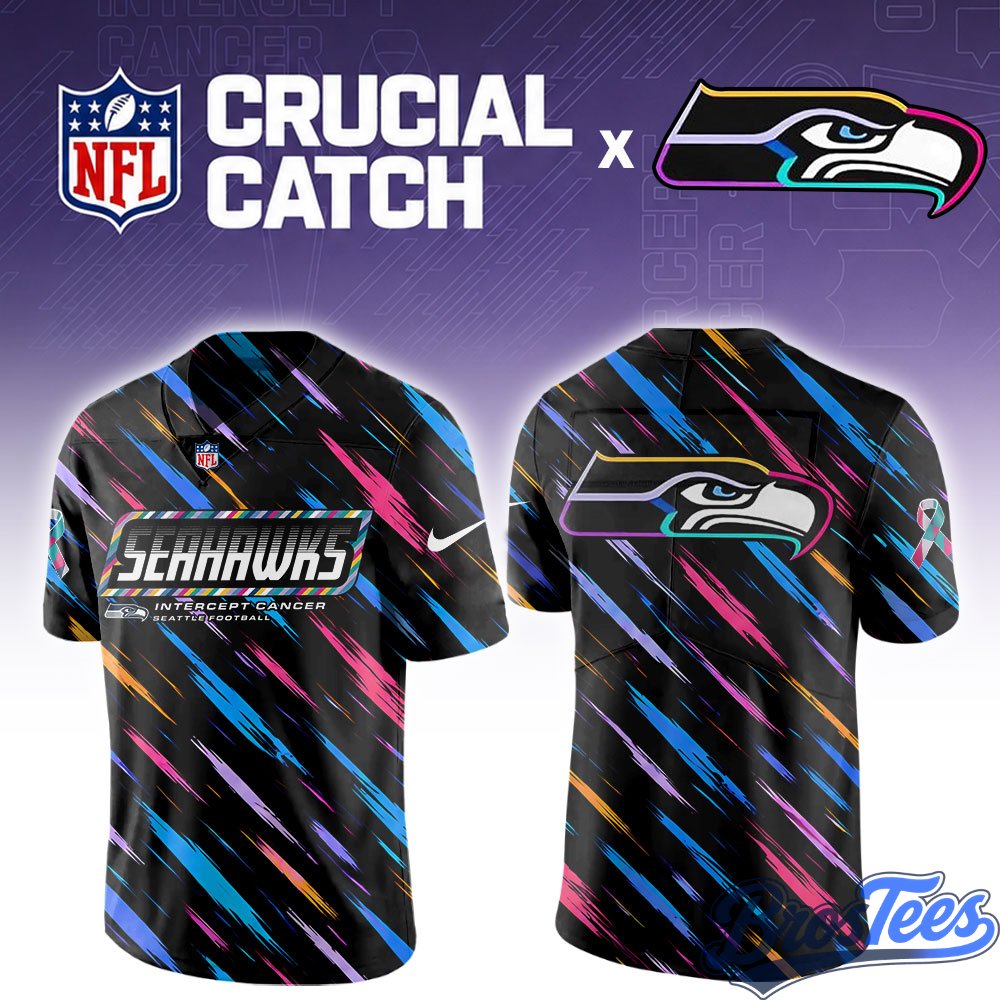 Seattle Seahawks 2026 Crucial Catch Special Football Jersey