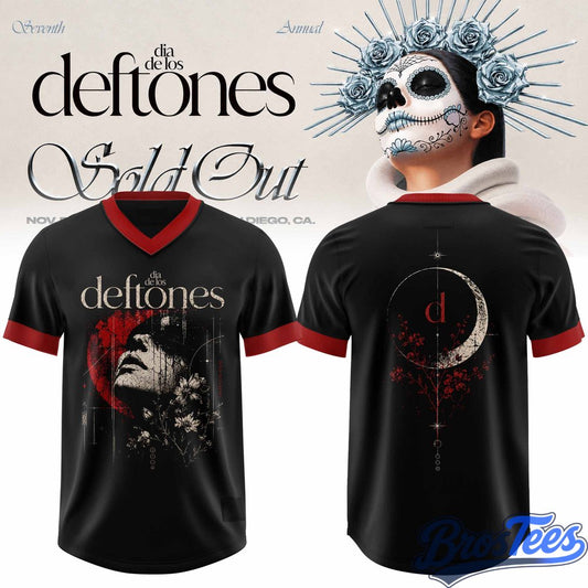 Seventh Annual Dia De Los Deftones Celestial Gothic Athletic Football Jersey