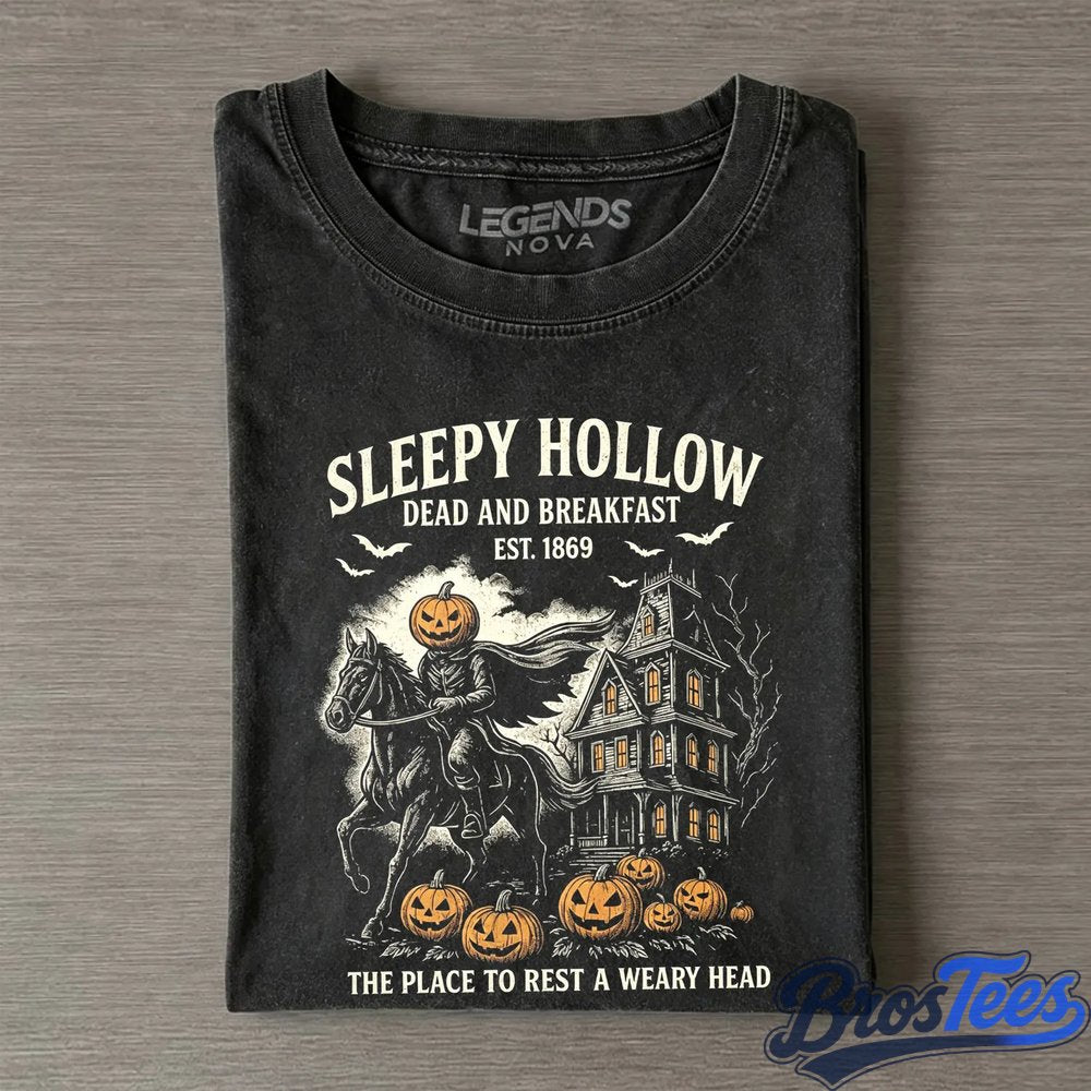 Sleepy Hollow Dead and Breakfast Tee