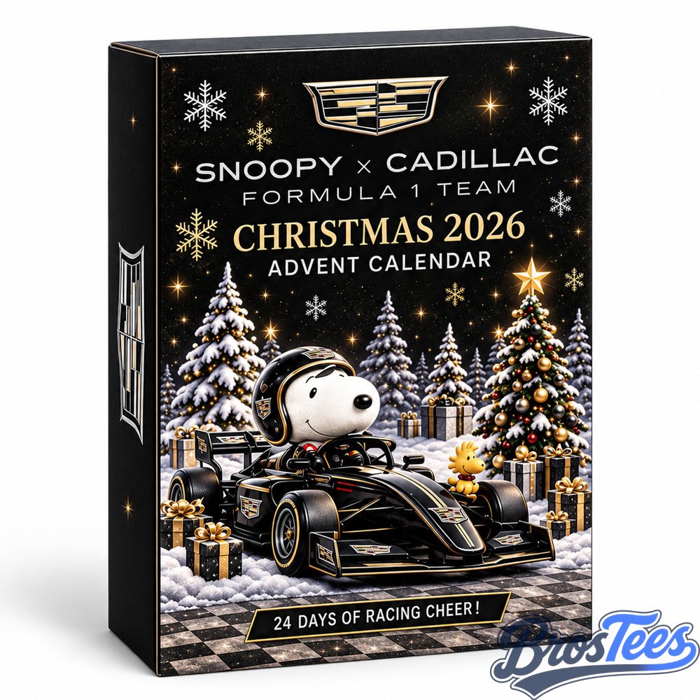 Snoopy x Cadillac Formula 1 Christmas 2026 Advent Calendar