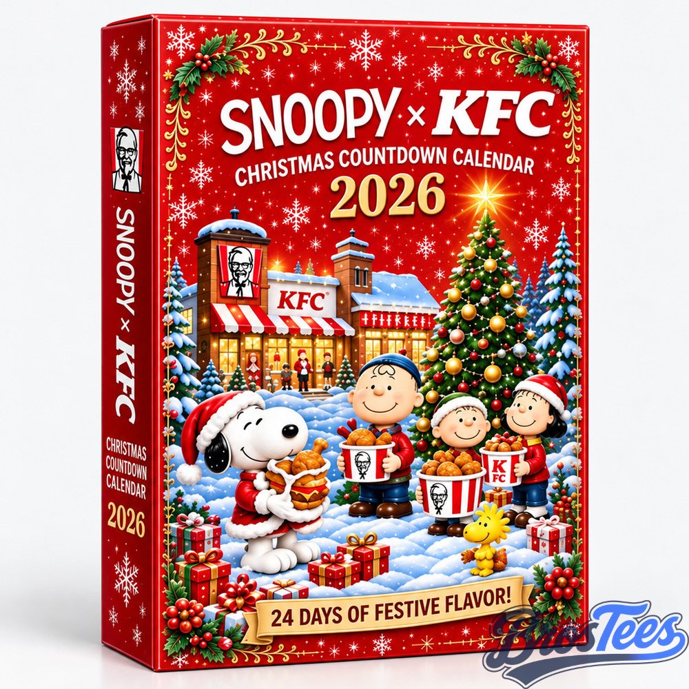 Snoopy x KFC Christmas 2026 Advent Calendar for Peanuts Fans