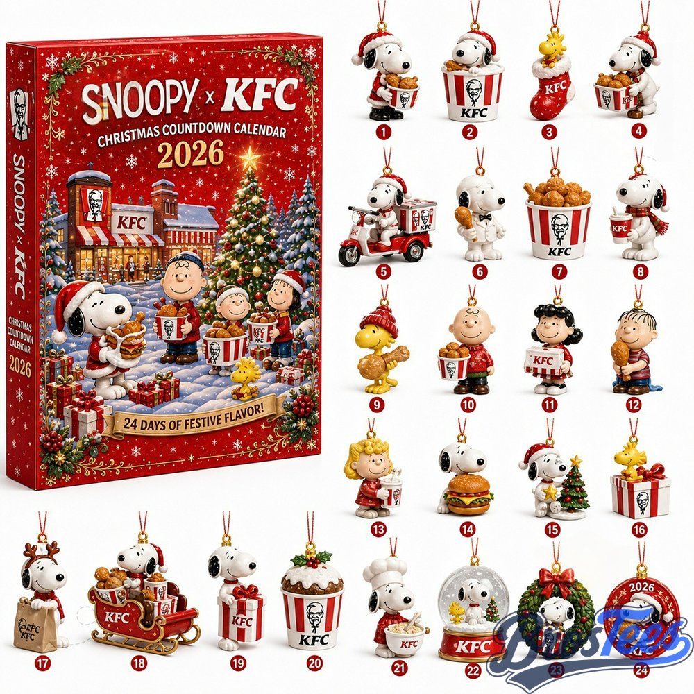 Snoopy x KFC Christmas Advent Calendar 2026