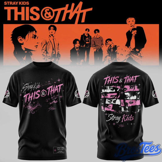 Stray Kids – This & That Signature RUN IT World Tour T-Shirt