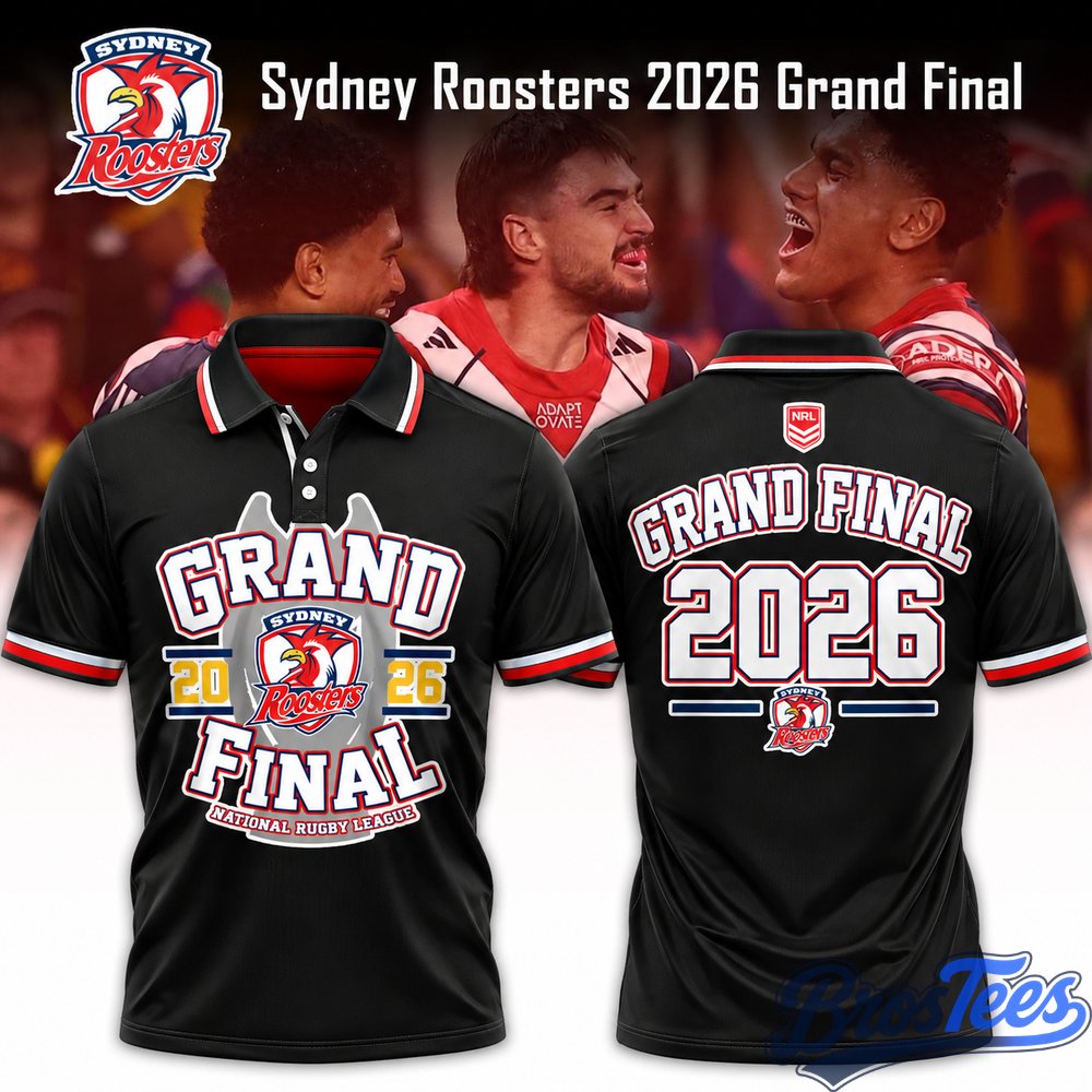 Sydney Roosters 2026 Grand Final Polo Shirt
