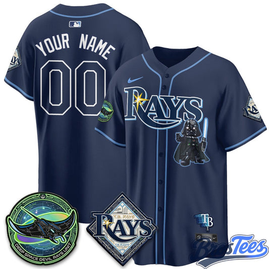 Tampa Bay Rays x Star Wars Custom Baseball Jersey