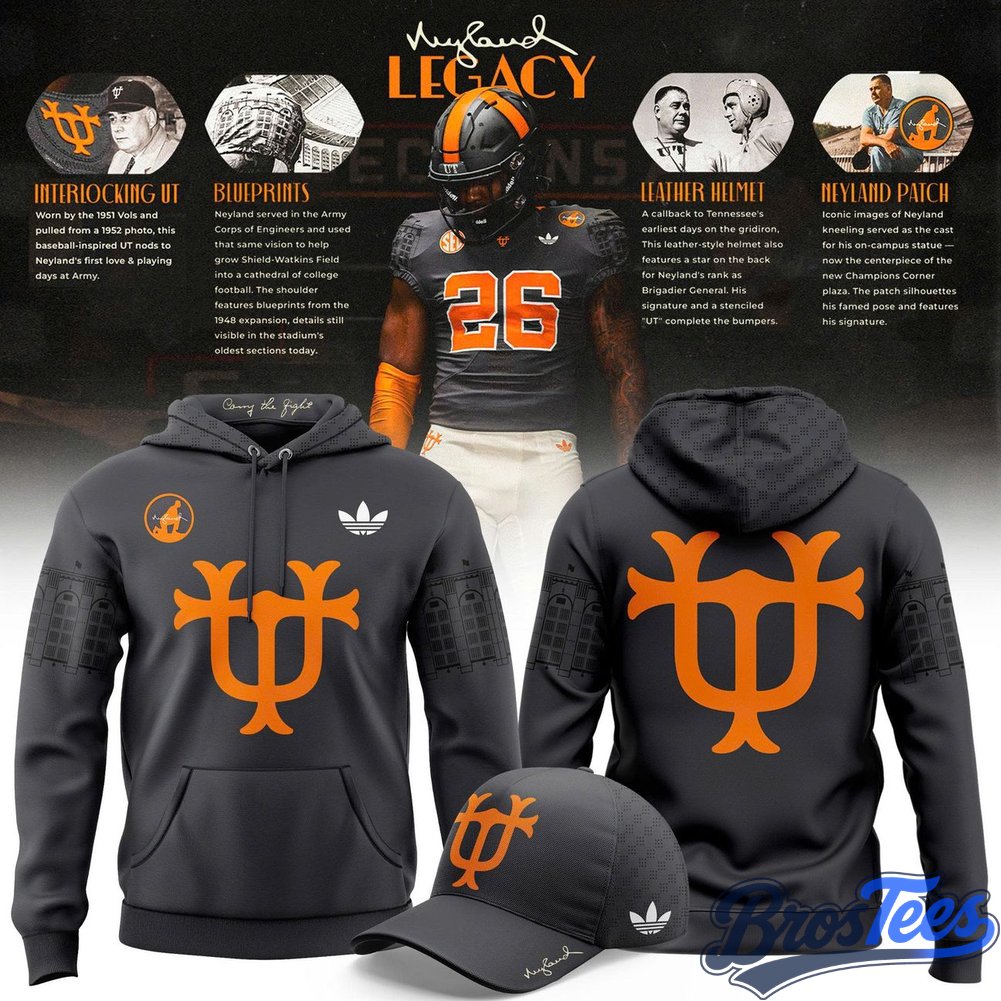 Tennessee Volunteers Neyland Legacy Charcoal Limited Hoodie