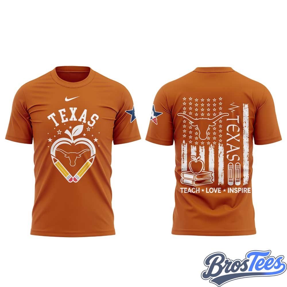 Texas Longhorns Teacher Appreciation 2026 Shirt