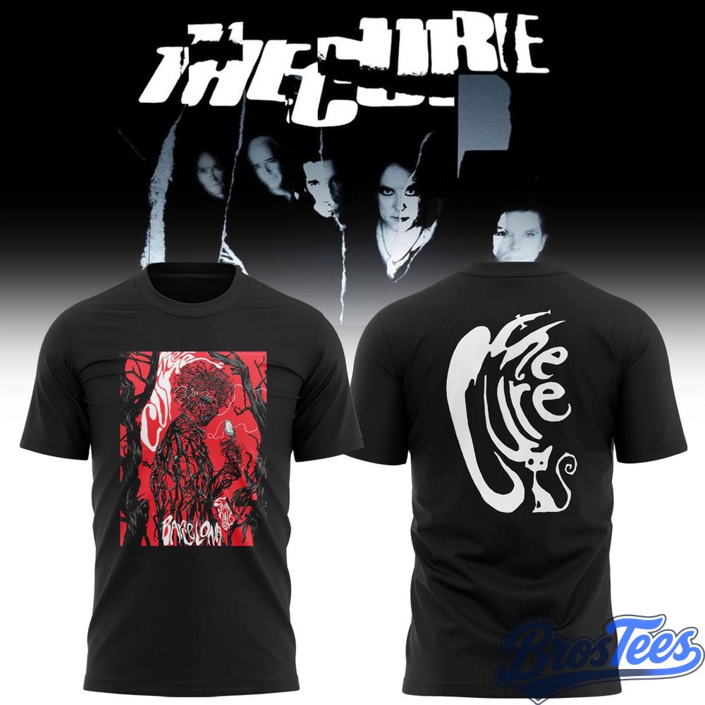 The Cure Barcelona 2026 Event T-Shirt