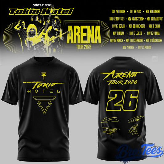 Tokio Hotel - Arena Tour 2026 Graphic T-Shirt