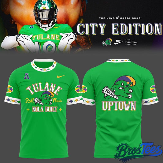 Tulane Green Wave KING of Mardi Gras-2026 City Edition Shirt